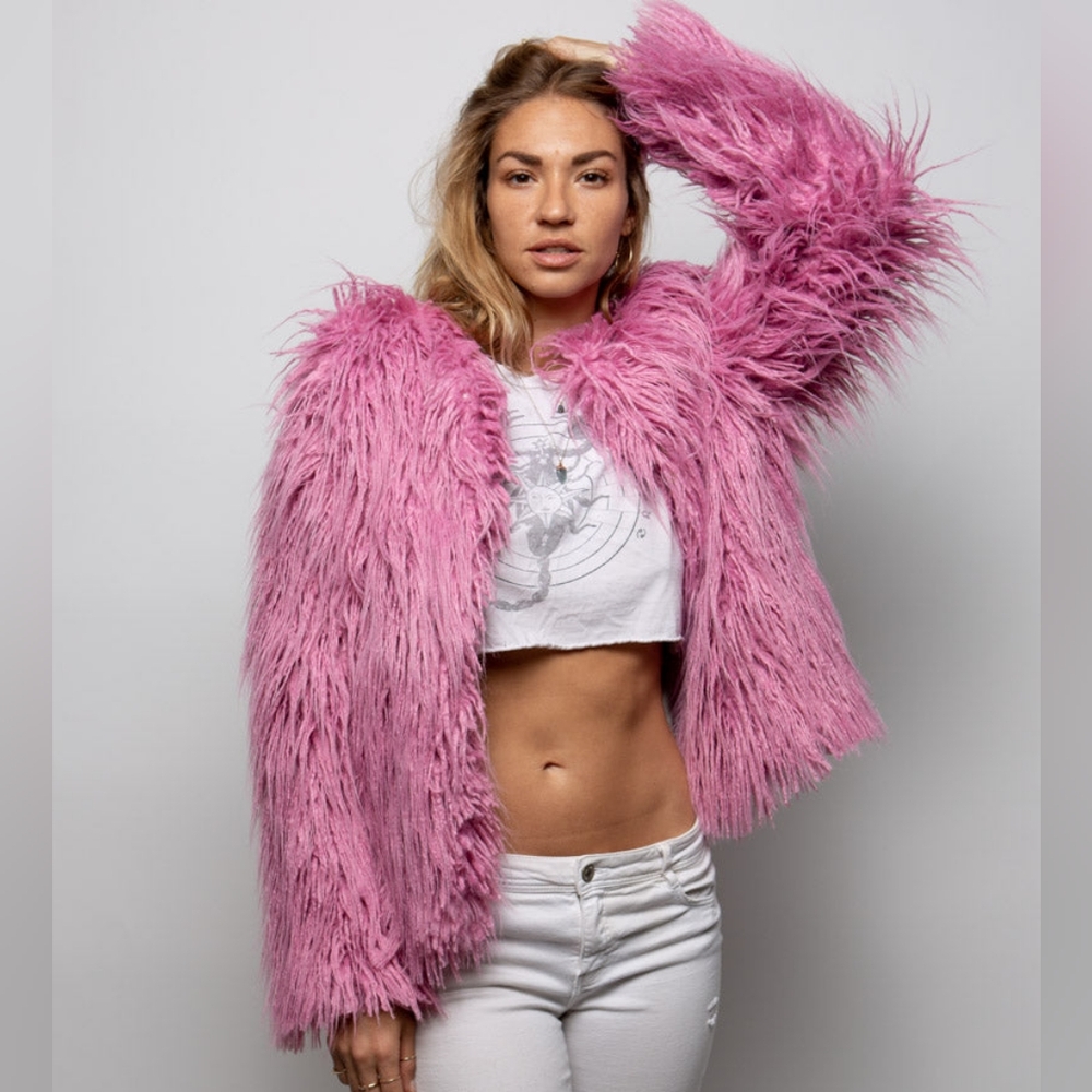 Spirithoods CE Ballerina Faux Fur Bomber